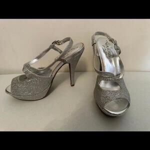 Gorgeous silver heels by Kenneth Cole to elevate your look with sophistication